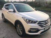 Bán Hyundai Santa Fe 2.2L 4WD đời 2017, màu trắng