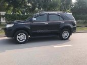 Bán xe cũ Toyota Fortuner 2.5G đời 2014, màu đen