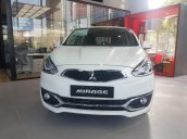 Bán xe Mitsubishi Mirage 2019, màu trắng, xe nhập, giao ngay