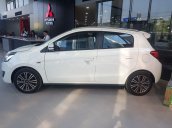 Bán xe Mitsubishi Mirage 2019, màu trắng, xe nhập, giao ngay