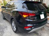 Cần bán gấp Hyundai Santa Fe 2.4AWD 2017, màu đen