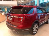 Cần bán siêu phẩm nhập nguyên chiếc tại Mỹ - Ford Explorer 2019 màu đỏ - Ưu đãi khủng, tặng quà giá trị - Giá tốt LH ngay