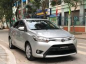 Bán ô tô Toyota Vios MT đời 2017, màu bạc số sàn, giá tốt