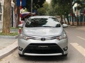 Bán ô tô Toyota Vios MT đời 2017, màu bạc số sàn, giá tốt