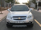 Cần bán Chevrolet Captiva sản xuất 2007, màu bạc ít sử dụng, giá chỉ 268 triệu đồng