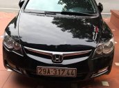 Cần bán lại xe Honda Civic năm sản xuất 2008, màu đen, giá tốt