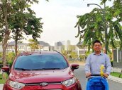 Bán Ford EcoSport Titanium AT 2016, màu đỏ, nhập khẩu, biển số VIP tứ quý 4444