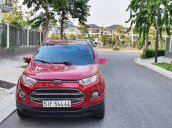 Bán Ford EcoSport Titanium AT 2016, màu đỏ, nhập khẩu, biển số VIP tứ quý 4444