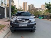 Cần bán lại xe Toyota Fortuner V sản xuất năm 2015, màu đen, giá tốt