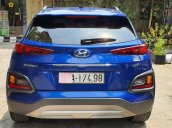 Chính chủ cần bán chiếc Hyundai Kona 1.6T AT, đời 2018, màu xanh lam, giao xe nhanh