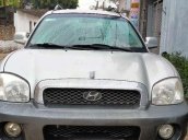 Bán Hyundai Santa Fe đời 2003, màu bạc, xe nhập, giá tốt