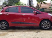 Cần bán Hyundai Grand i10 sản xuất năm 2017, màu đỏ, xe gia đình