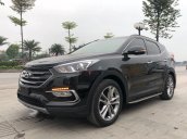 Bán Hyundai Santa Fe 2.4 AT 2017, màu đen, 928tr