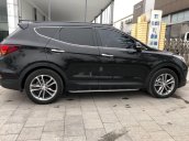 Bán Hyundai Santa Fe 2.4 AT 2017, màu đen, 928tr