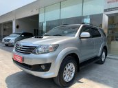 Cần bán Toyota Fortuner 2.4G Diesel bạc 2014,109.000km Hồ Chí Minh giá rẻ