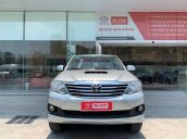 Cần bán Toyota Fortuner 2.4G Diesel bạc 2014,109.000km Hồ Chí Minh giá rẻ