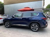 Bán ô tô Hyundai Santa Fe 2020, màu xanh lam