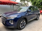 Bán ô tô Hyundai Santa Fe 2020, màu xanh lam