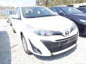 Toyota Vios G 2020 màu trắng, hỗ trợ mua góp chỉ với 180 triệu