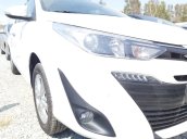 Toyota Vios G 2020 màu trắng, hỗ trợ mua góp chỉ với 180 triệu