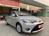 Cần bán Toyota Vios 1.5E CVT 2018, bạc, Tp. HCM, chính chủ, giá tốt