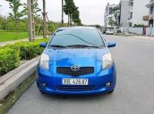 Bán Toyota Yaris đời 2008, màu xanh lam, xe nhập, số tự động