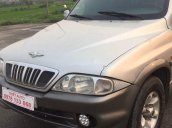 Cần bán gấp Ssangyong Musso đời 2002, màu bạc, nhập khẩu nguyên chiếc số sàn giá cạnh tranh