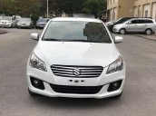 Cần bán Suzuki Ciaz 1.4AT sản xuất năm 2017, màu trắng, xe nhập