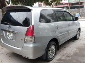 Bán Toyota Innova G MT năm 2010, màu bạc số sàn, giá tốt