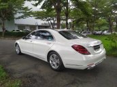 Giá siêu hấp dẫn, xe Mercedes S450 trắng siêu lướt chính hãng - đăng ký 2019