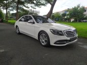 Giá siêu hấp dẫn, xe Mercedes S450 trắng siêu lướt chính hãng - đăng ký 2019