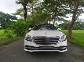 Giá siêu hấp dẫn, xe Mercedes S450 trắng siêu lướt chính hãng - đăng ký 2019