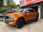 Bán ô tô Ford Ranger Wildtrak đời 2015, màu cam cá tính, nhập khẩu