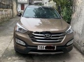 Bán Hyundai Santa Fe năm sản xuất 2015, màu nâu chính chủ giá cạnh tranh