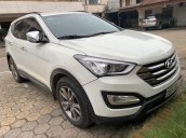 Cần bán gấp Hyundai Santa Fe 2013 form mới, tự động máy dầu xe nhập khẩu màu trắng cực đẹp