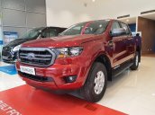 Ford Ranger 2020, bán xe bán tải nhập Thái Lan, màu đỏ, giao ngay, ưu đãi nắp thùng, lót thùng, phim