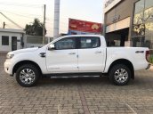 Ford Ranger XLT Limeted 2020, ưu đãi 20tr, nắp thùng, lót thùng, phim