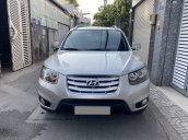 Bán Hyundai Santa Fe SLX 2010 màu bạc, tự động dầu full túi khí