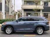 Cần bán gấp Toyota Highlander sản xuất 2014, màu xanh lam, nhập khẩu