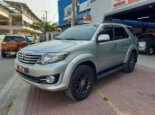 Xe Toyota Fortuner 2.7V sản xuất 2016, màu bạc, giá tốt, có hỗ trợ trả góp