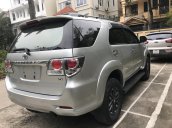 Bán xe Toyota Fortuner 2015, số tự động, màu bạc