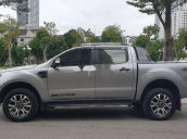 Bán xe Ford Ranger Wildtrak sản xuất 2018, màu bạc, nhập khẩu nguyên chiếc