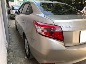 Xe Toyota Vios MT sản xuất năm 2018, màu vàng cát số sàn