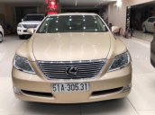 Cần bán lại với giá thấp nhất chiếc Lexus LS460, xe nhập khẩu, màu vàng cát, đời 2007