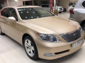 Cần bán lại với giá thấp nhất chiếc Lexus LS460, xe nhập khẩu, màu vàng cát, đời 2007