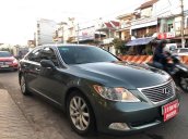 Xe Lexus LS 460L sản xuất 2007, màu xanh lam, nhập khẩu nguyên chiếc còn mới