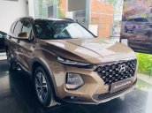 Bán xe Hyundai Santa Fe năm 2019, màu nâu