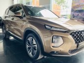 Bán xe Hyundai Santa Fe năm 2019, màu nâu