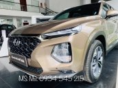 Bán xe Hyundai Santa Fe năm 2019, màu nâu