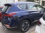 Bán xe Hyundai Santa Fe đời 2019, màu xanh lam